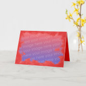 額縁のラブグリーティングカード カード (黄色い花)