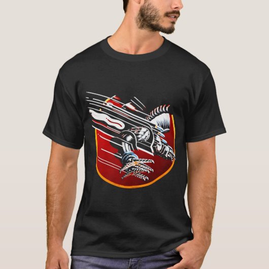 額縁の中の鷲 Tシャツ (正面)