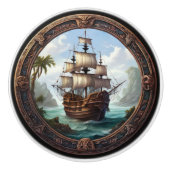 額縁の戦艦 セラミックノブ (正面)