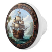 額縁の戦艦 セラミックノブ (右)