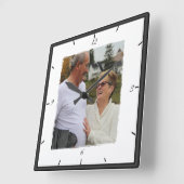 額縁の時計 スクエア壁時計 (傾斜)