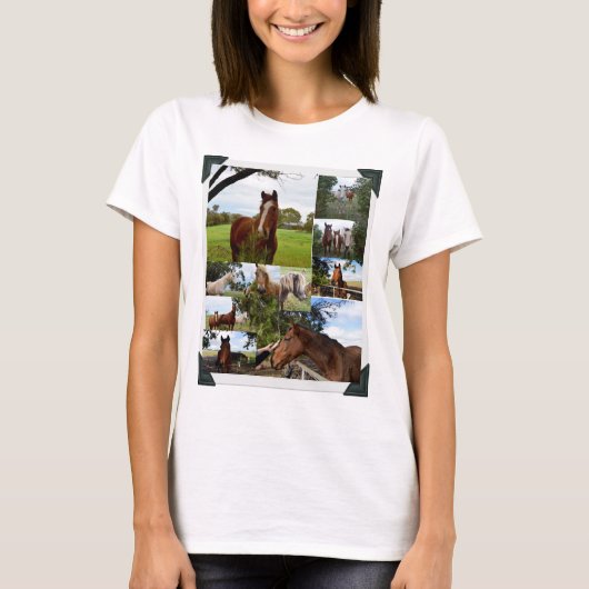 額縁の馬 Tシャツ (正面)