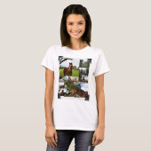 額縁の馬 Tシャツ (正面フル)