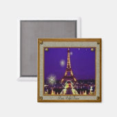 額縁エッフェルタワー マグネット (正面/裏面)