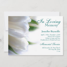 額縁エレガント写真追悼会 招待状