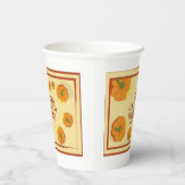 額縁グリーティングカードハッピーハローウィンタイポグラフィ 紙コップ (右)