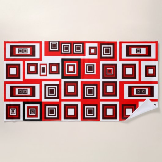 額縁ビーチタオル ビーチタオル (正面)