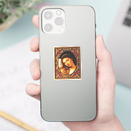 額縁付きルネサンス美術：ティティアンの『ウールビノのヴィーナス』 シール