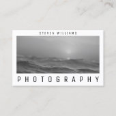 額縁付き写真のイメージカバー 名刺 (正面)