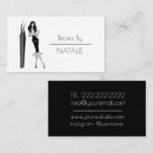 額 名刺 (正面/裏面)