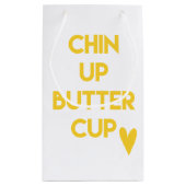 顎を上げるバターカップ |甘やる気を起こさせる スモールペーパーバッグ (裏面)