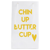 顎を上げるバターカップ |甘やる気を起こさせる スモールペーパーバッグ (正面)