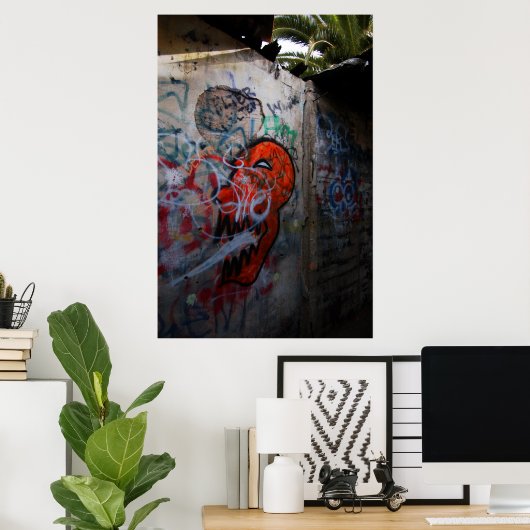 顎 ポスター (ホームオフィス)