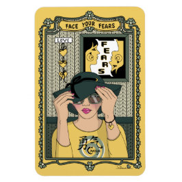 顔あなたのFeeds_C_4x6冷凍機磁石 マグネット