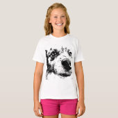 顔おもしろい Tシャツ (正面フル)