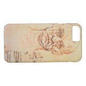 顔および目、14の割合の勉強 Case-Mate iPhoneケース (裏面(横))