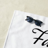 顔お尻 ビーチタオル (インサイチュ)