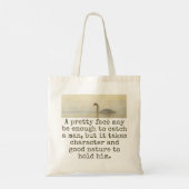 顔かわいらしが十分である可能性がある – 美しい引用文 トートバッグ (裏面)