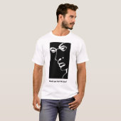 顔か単語 Tシャツ (正面フル)