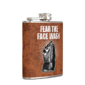 顔が流れるのを恐れる フラスク (右)