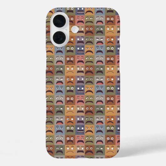 「顔すべて」 Case-Mate iPhoneケース (裏面)