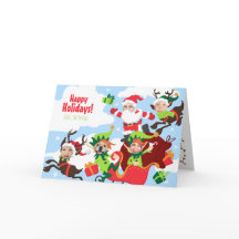 顔だ！クリスマス5おもしろい家族