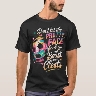 顔つきに騙されるな 私はスパイクの中で獣だ Tシャツ