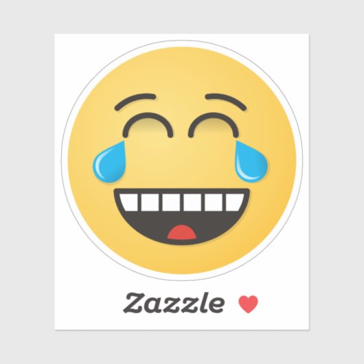 顔と喜び シール (シート)