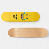 顔と喜び スケートボード (横)