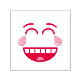 顔と喜び セルフインキングスタンプ