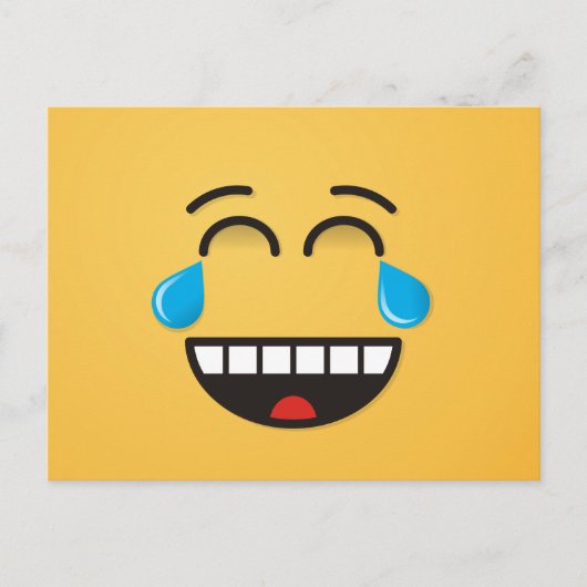 顔と喜び ポストカード (正面)