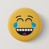 顔と喜び 缶バッジ (正面)