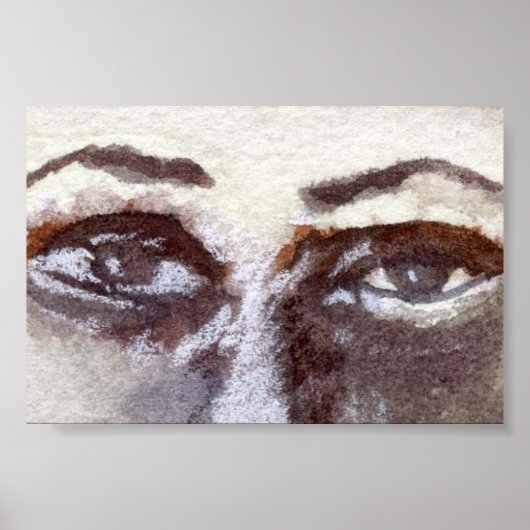 顔と姿ミニポスター ポスター (正面)