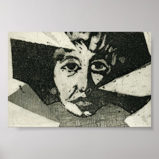 顔と姿ミニポスター ポスター (正面)