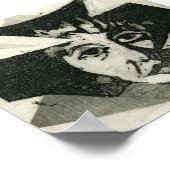 顔と姿ミニポスター ポスター (角)