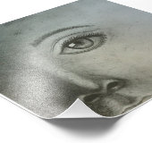 顔と影 – アマンダサルバドリ フォトプリント            (角)