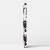 顔と眼の幾何学的シームレスパターン Case-Mate iPhoneケース (裏面 / 左)