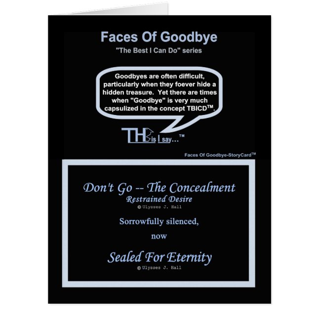 顔のお別れ – Restant Desire Azure (正面)