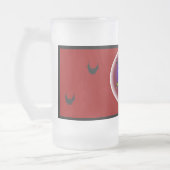 顔のないカカシ – フロストグラスビールジョッキ (左)