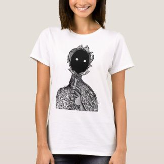 顔のないヴォイド - ダークサレアリズムアートデザイン Tシャツ