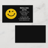 顔のまばたき 名刺 (正面/裏面)