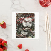 顔のカスタマイズ スタンダードカクテルナプキン (インサイチュ)