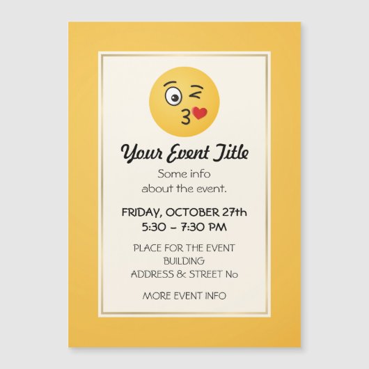 顔のスローキス (正面)