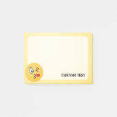 顔のスローキス ポストイット (正面)