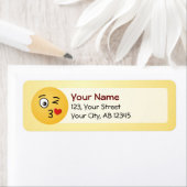 顔のスローキス ラベル (インサイチュ)