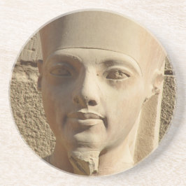 顔のツタンカームンサンドストーンコースター コースター