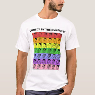 顔のパイ-男性用Tシャツ Tシャツ