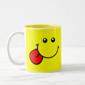 顔のマグ ツートーンマグカップ (左)