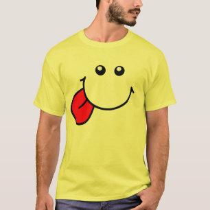 顔のワイシャツ Tシャツ