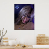 顔の女神 – 母 ポスター (キッチン)